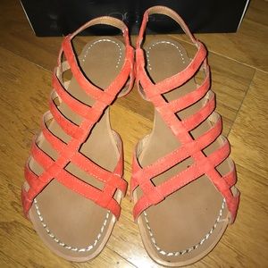 Joe’s Tina Strappy Suede Sandal